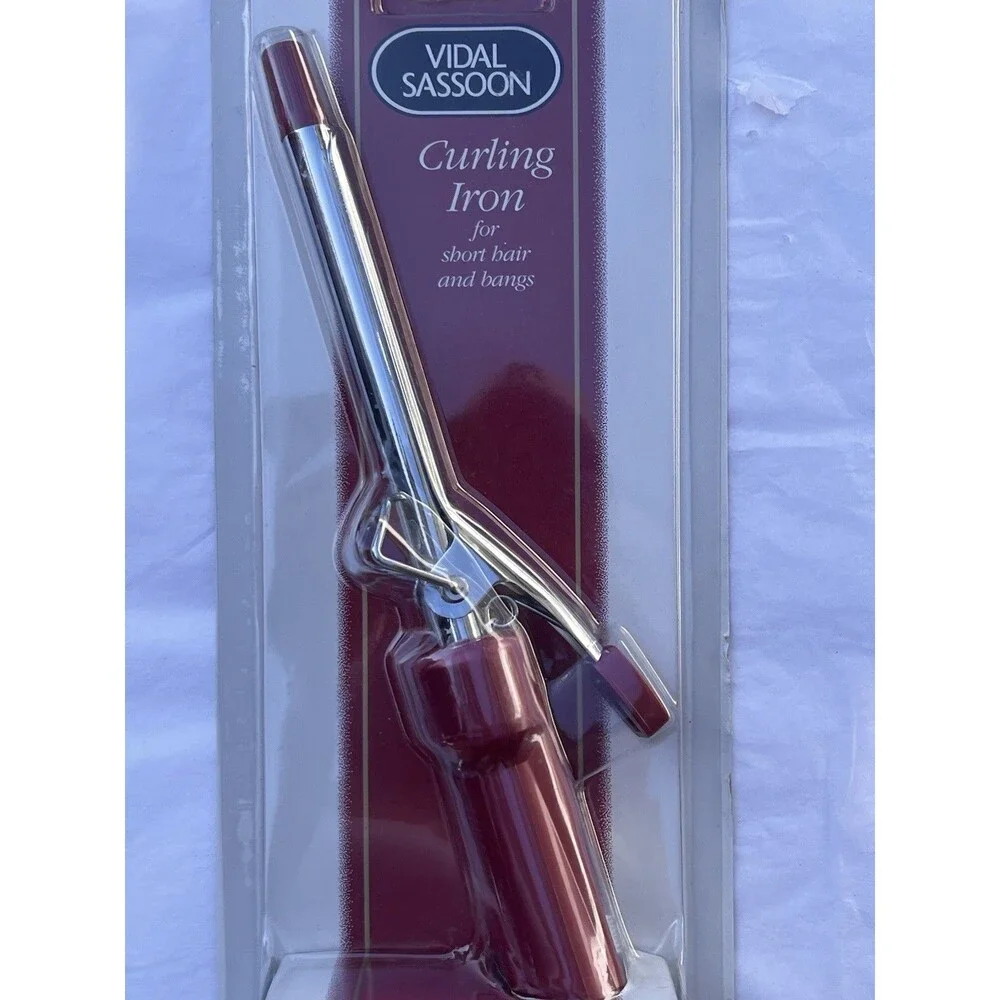 Vintage New Vidal Sassoon 1996 Professional Mini Curling Iron 1/2” Barrel VS103C